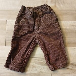 Gymboree Brown Corduroy Pants Size 6-12 Months Preppy Vintage (I)